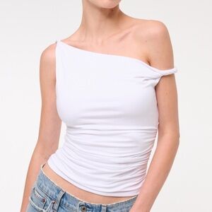Abercrombie & Fitch Asymmetrical Twist Top